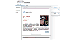 Desktop Screenshot of chirocourrier.votrechiro.com